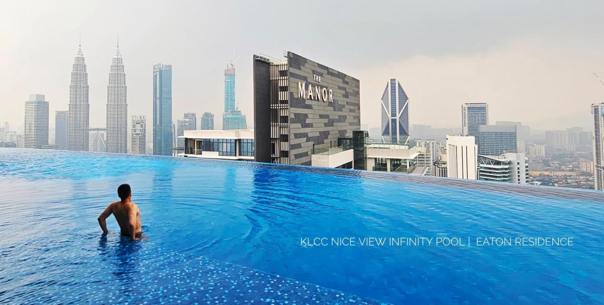 Eaton Klcc View With Infinity Pool 伊顿公寓 豪景园 双子塔无边际泳池 Pangsapuri Kuala Lumpur